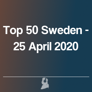 Foto de Top 50 Suécia - 25 Abril 2020
