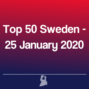 Picture of Top 50 Sweden - 25 January 2020