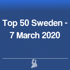 Imagen de  Top 50 Suecia - 7 Marzo 2020