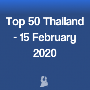 Bild von Top 50 Thailand - 15 Februar 2020