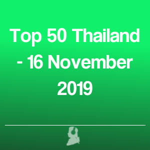 Imagen de  Top 50 Tailandia - 16 Noviembre 2019