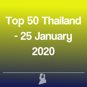 Imagen de  Top 50 Tailandia - 25 Enero 2020