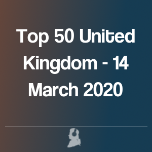 Foto de Top 50 Reino Unido - 14 Março 2020