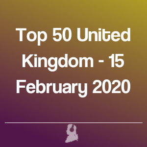 Imagen de  Top 50 Reino Unido - 15 Febrero 2020