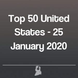 Imagen de  Top 50 Estados Unidos - 25 Enero 2020