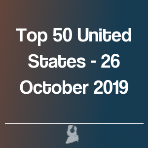 Imagen de  Top 50 Estados Unidos - 26 Octubre 2019