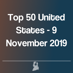 Imagen de  Top 50 Estados Unidos - 9 Noviembre 2019
